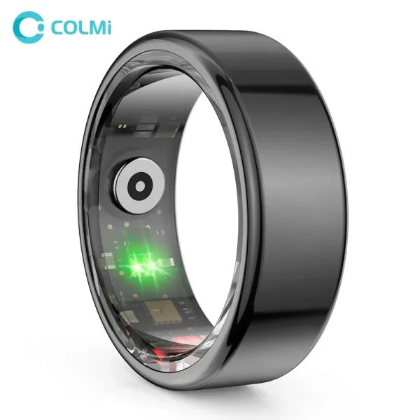 Colmi R02 Smart Ring Aço Titânio Anel Inteligente Fitness